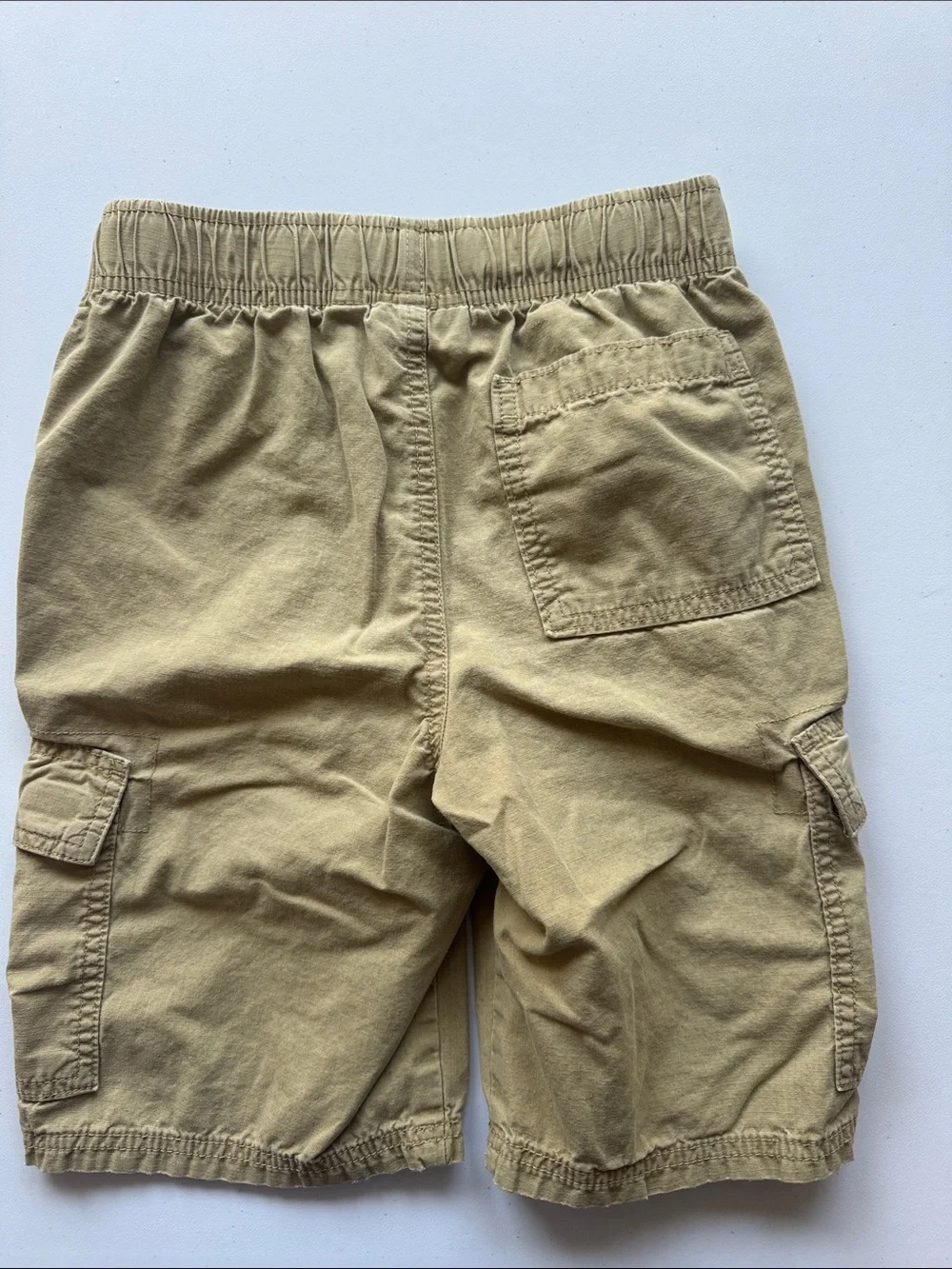 The Children's Place Khaki Cargo Pull-On Shorts